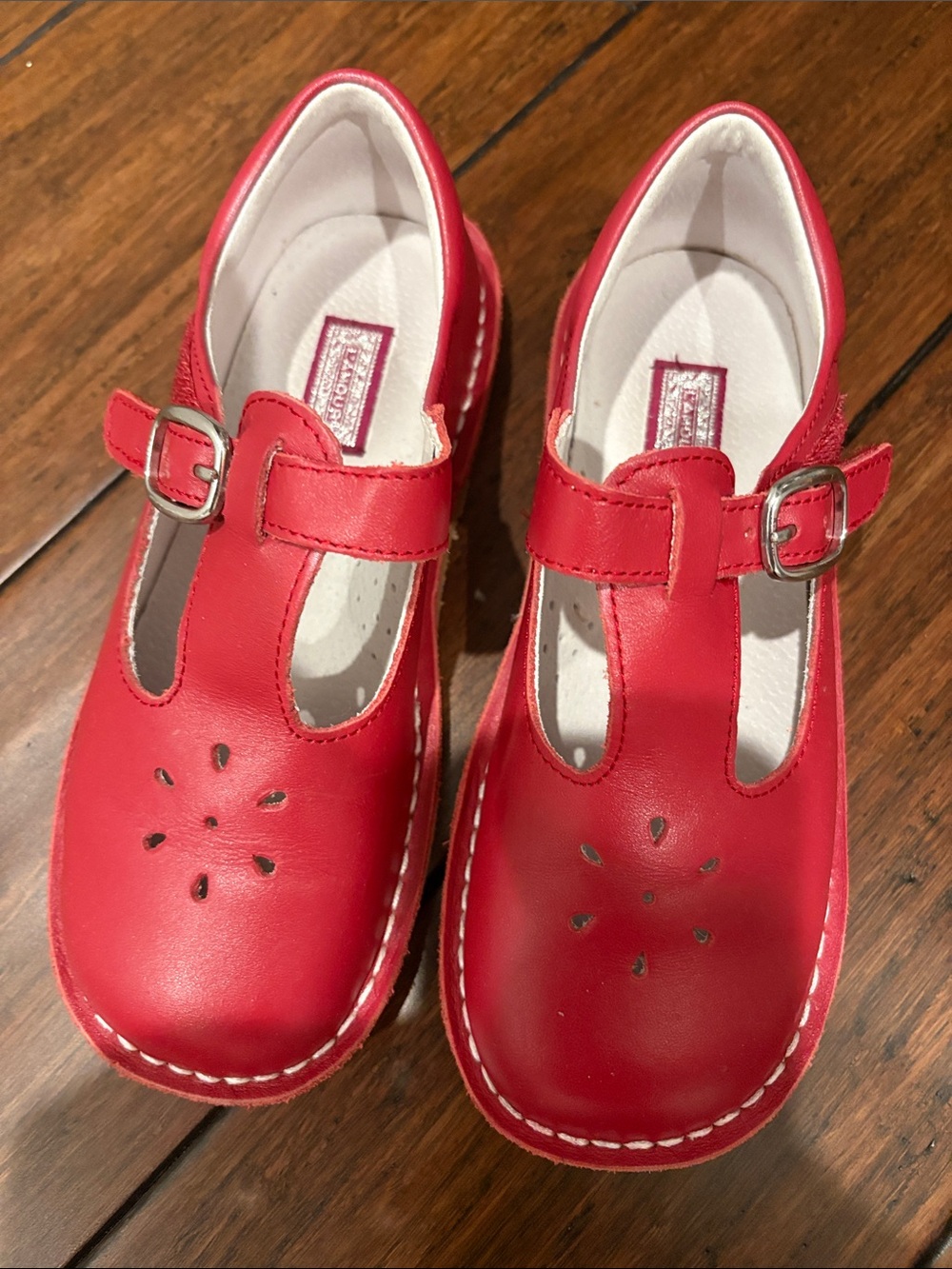 Lamour Red Mary Jane Shoes Size Youth3